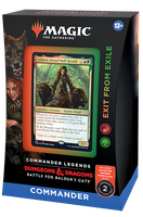 Wizards of the Coast- Magic the Gathering - Commander Légendes Dungeons & Dragons La bataille de la porte de Baldur